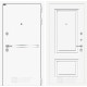 Входная дверь Лайн Вайт 26 - Эмаль RAL 9003
