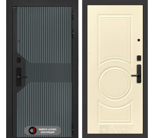 Входная дверь Смартлаб 23 - Ванилла веллюто