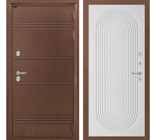 Входная дверь Термо Лайт 33 - Белый софт